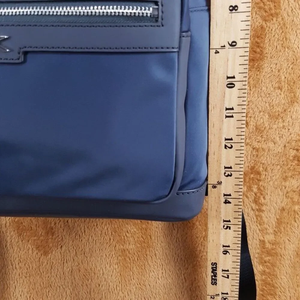 MICHAEL KORS Mens Backpack Blue Nylon MALONE $198